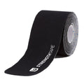 Strengthtape Kinesiology Tape Black 5.00 Size 20 Pre-Cut Strips
