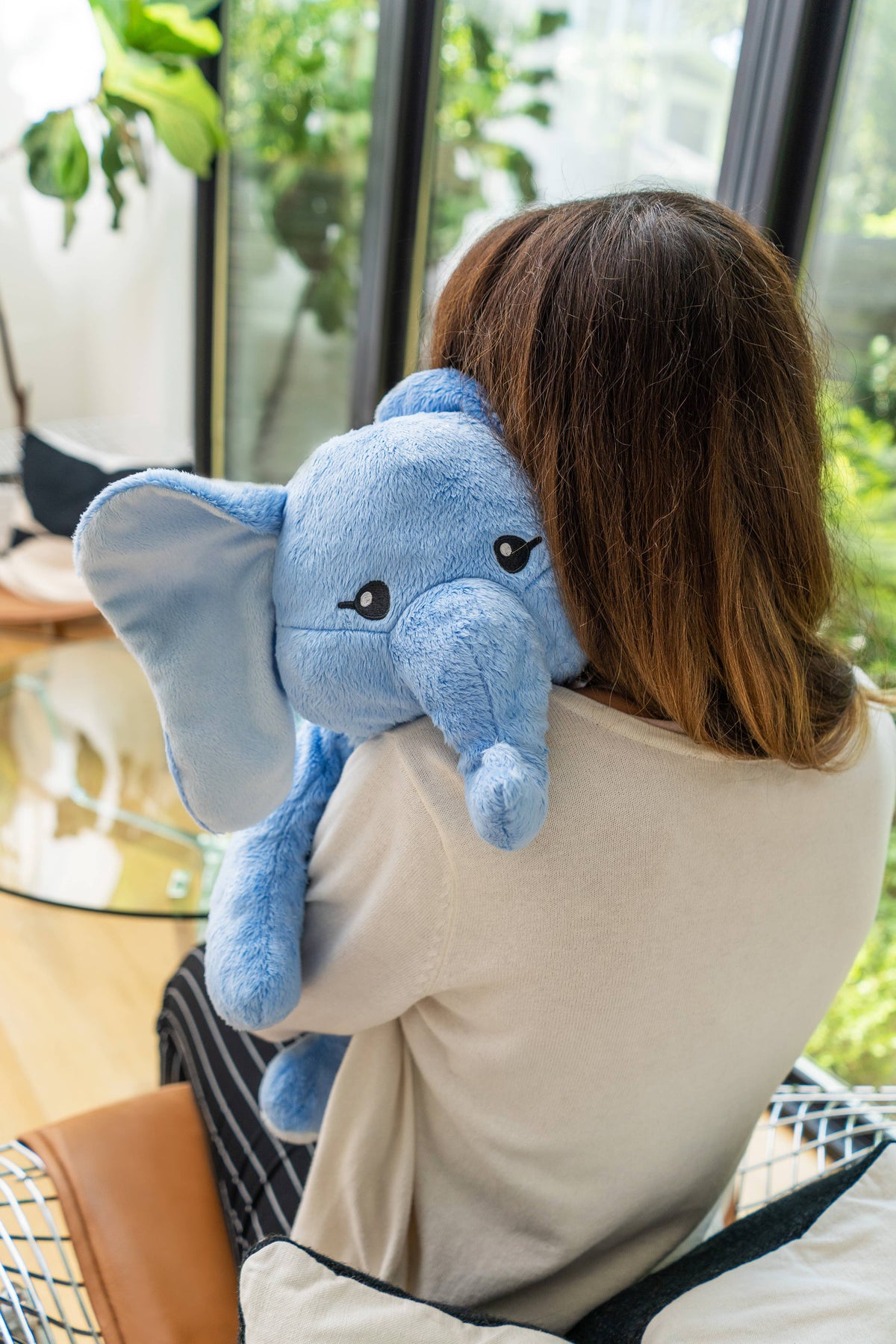 Emory the Elephant 4.5lb Weighted Plush Anxiety: Kids/Adults