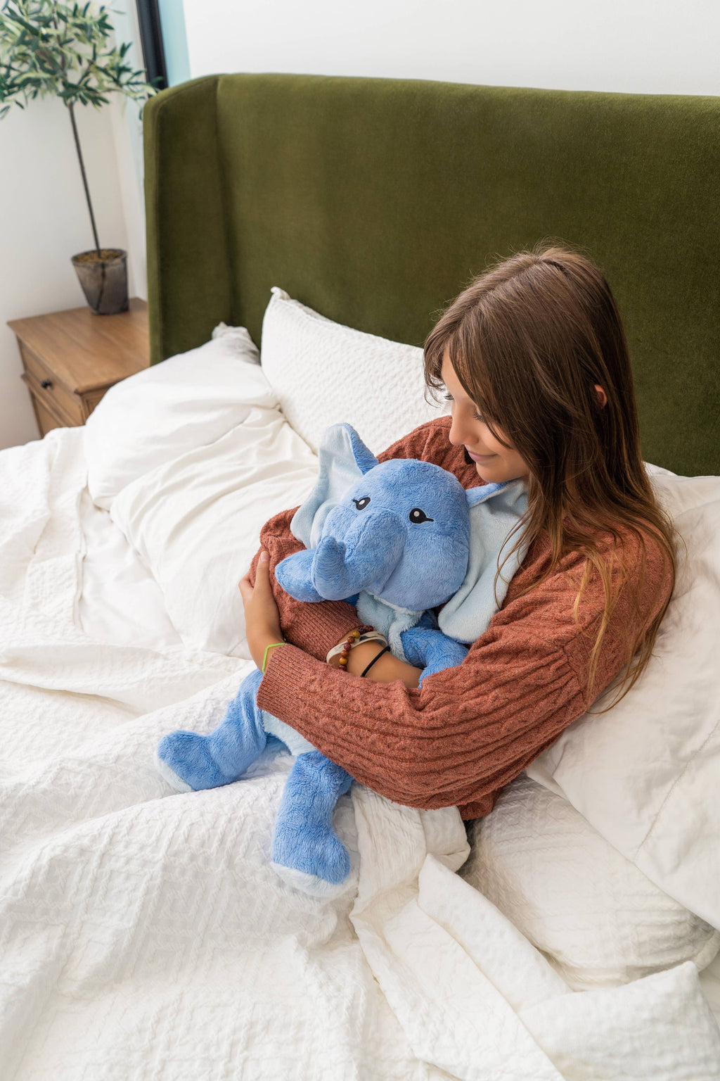 Emory the Elephant 4.5lb Weighted Plush Anxiety: Kids/Adults