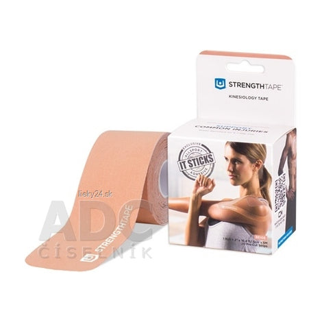 Strengthtape Kinesiology Tape Beige 5.00 - 20 Pre-Cut Strips