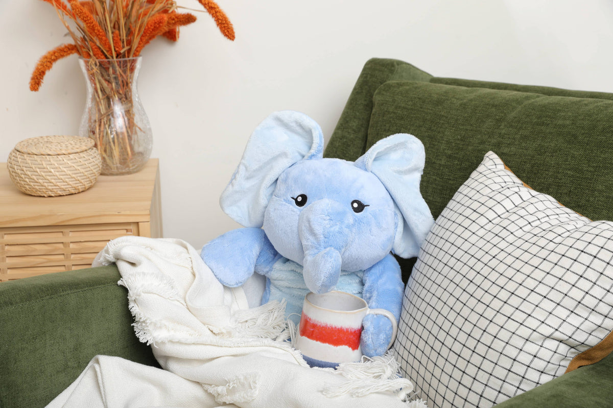 Emory the Elephant 4.5lb Weighted Plush Anxiety: Kids/Adults