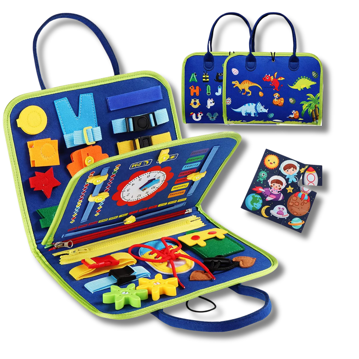 Holiday Montessori Busy Book Toddlers Gift Toy