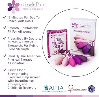 Intimate Rose Kegel Exercise Weights