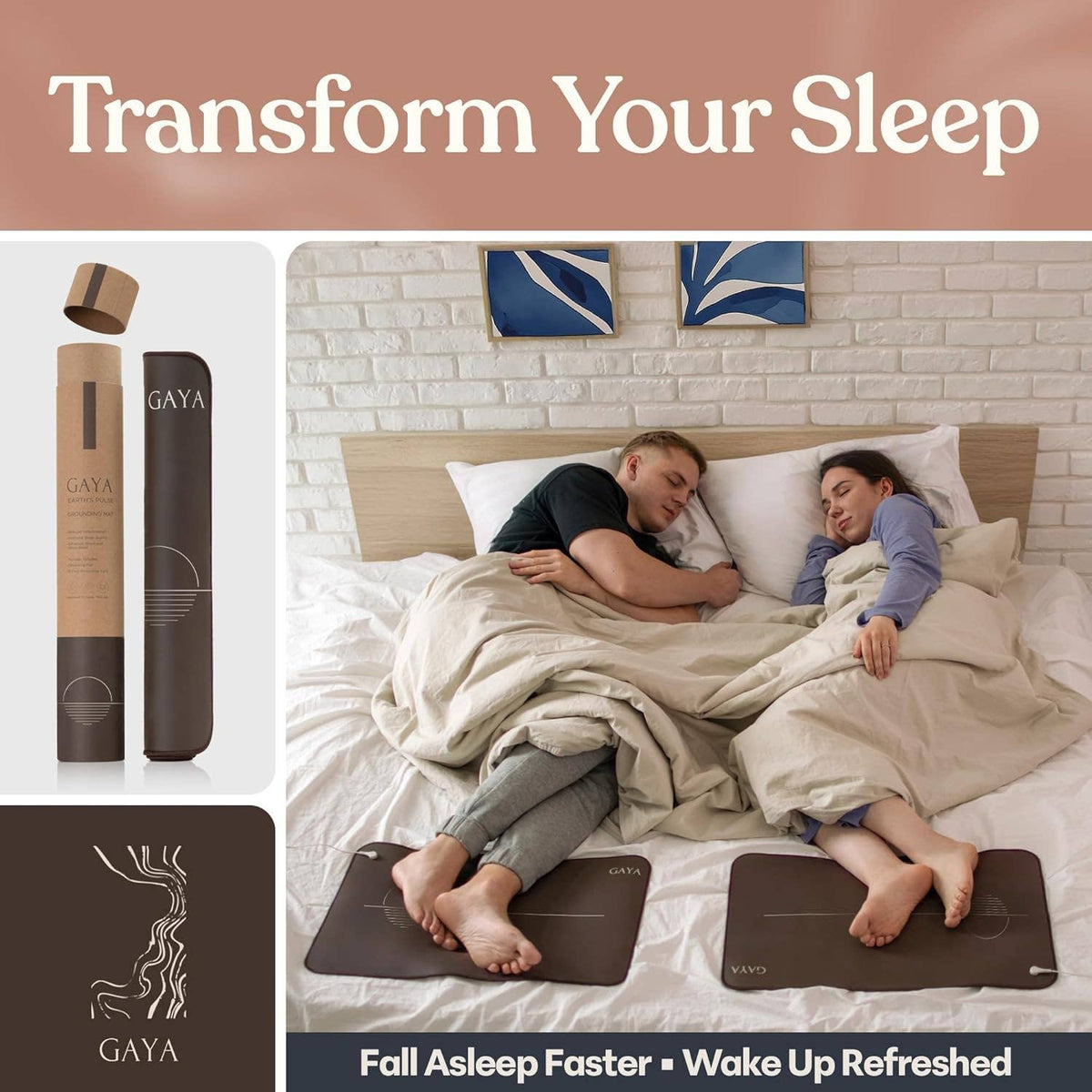 Grounding Mat - Improve Sleep & Reduce inflammation, Sun
