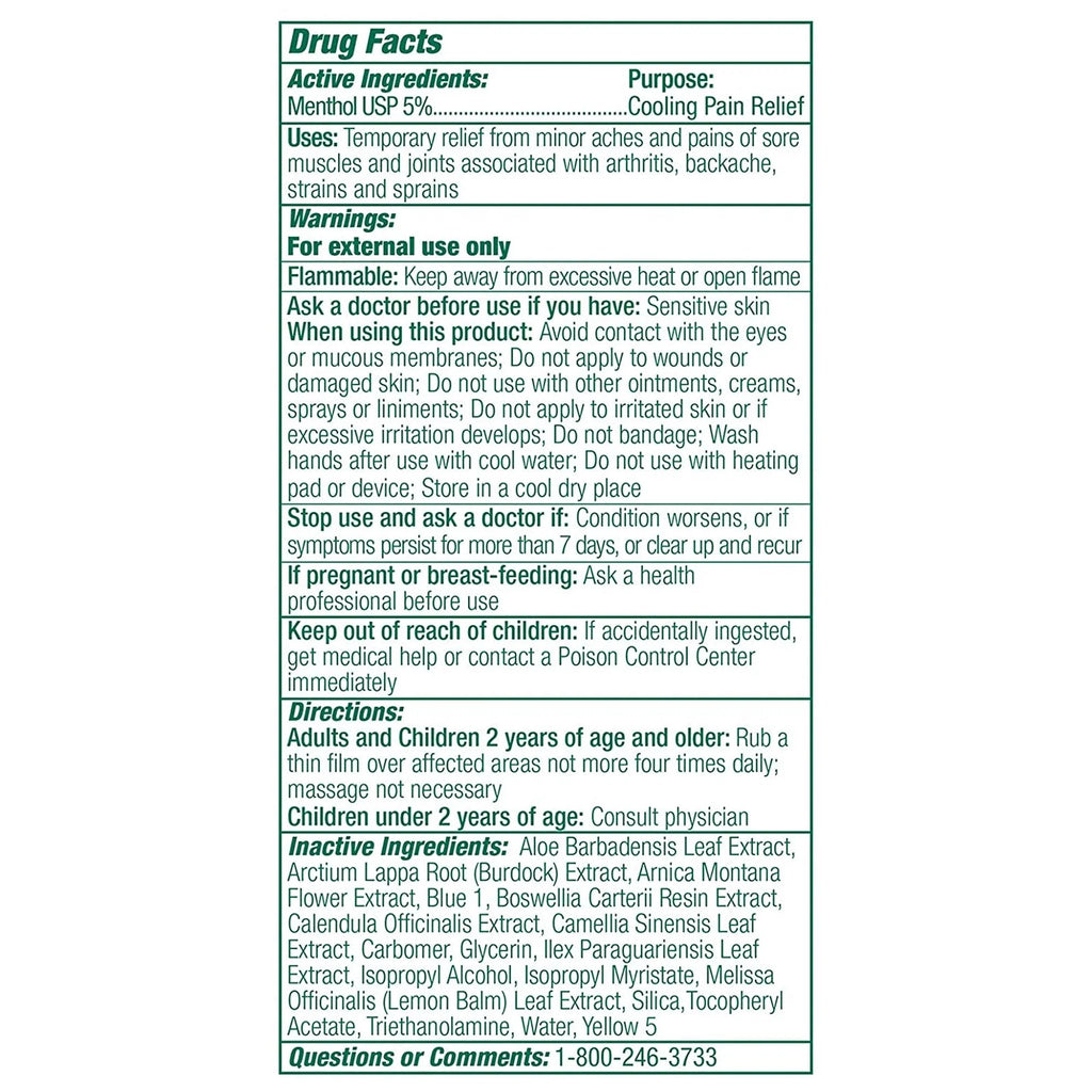 Biofreeze 4oz Gel Tube