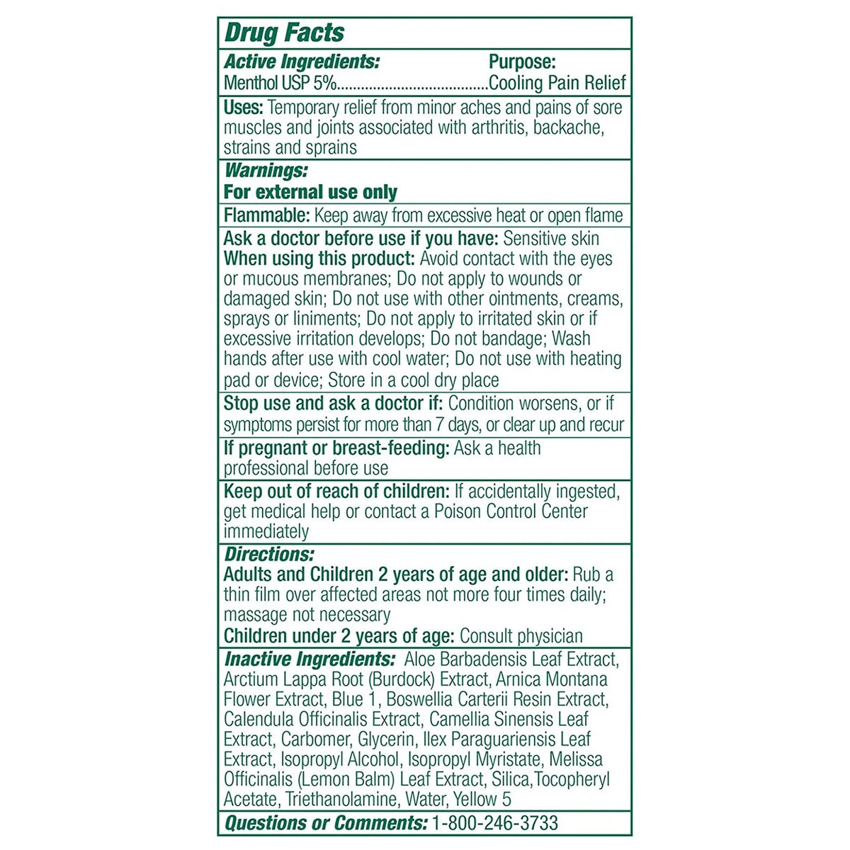 Biofreeze 4oz Gel Tube