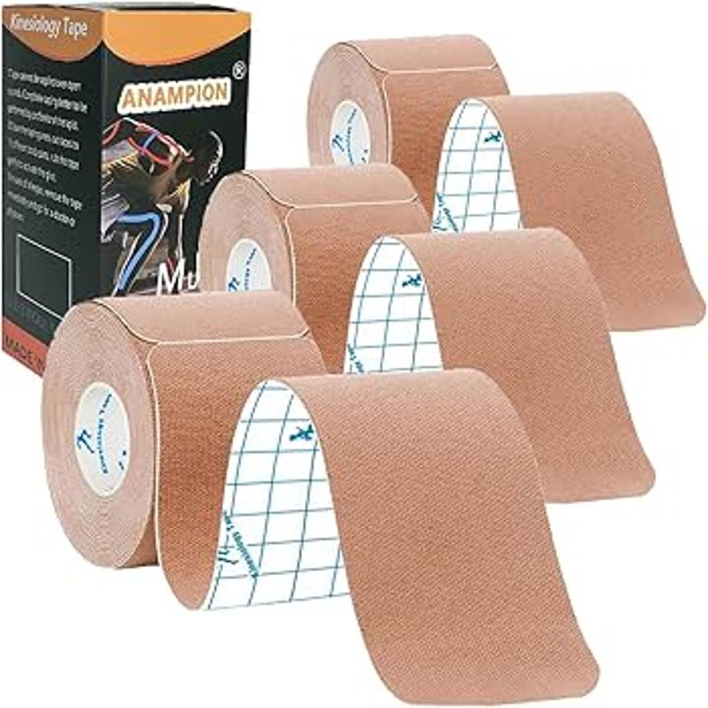 Strengthtape Kinesiology Tape Beige 5.00 - 20 Pre-Cut Strips